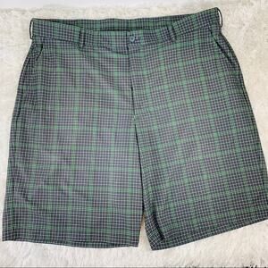 Pebble Beach Golf Shorts Black Green Sz 40